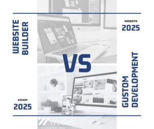 Website Builder ή Custom Development; → Αν το site είναι κάτι που θες "γρήγορα και οικονομικά" → Builder. → Αν το site είναι κάτι που θες "στρατηγικά και για να σου φέρνει λεφτά" → Custom.