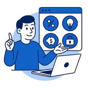 Website builder interface με drag & drop επιλογές