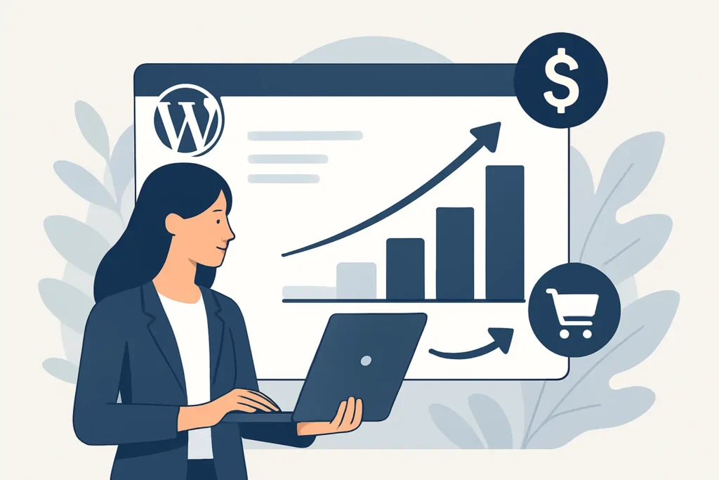 WordPress sites για πελάτες που φέρνουν πωλήσεις