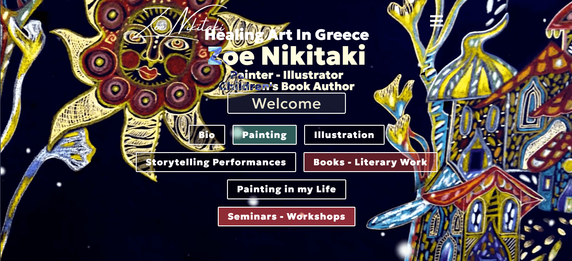 Case Study: Ζωή Νικητάκη – Healing Art In Greece