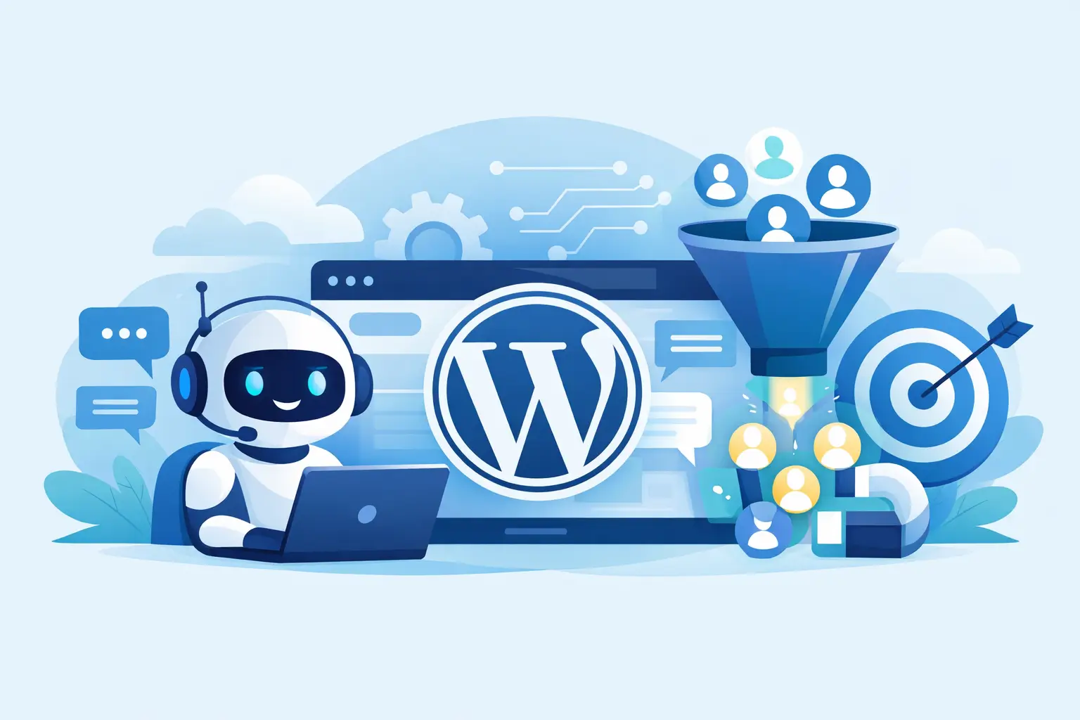 AI chatbot για WordPress και 24/7 leads