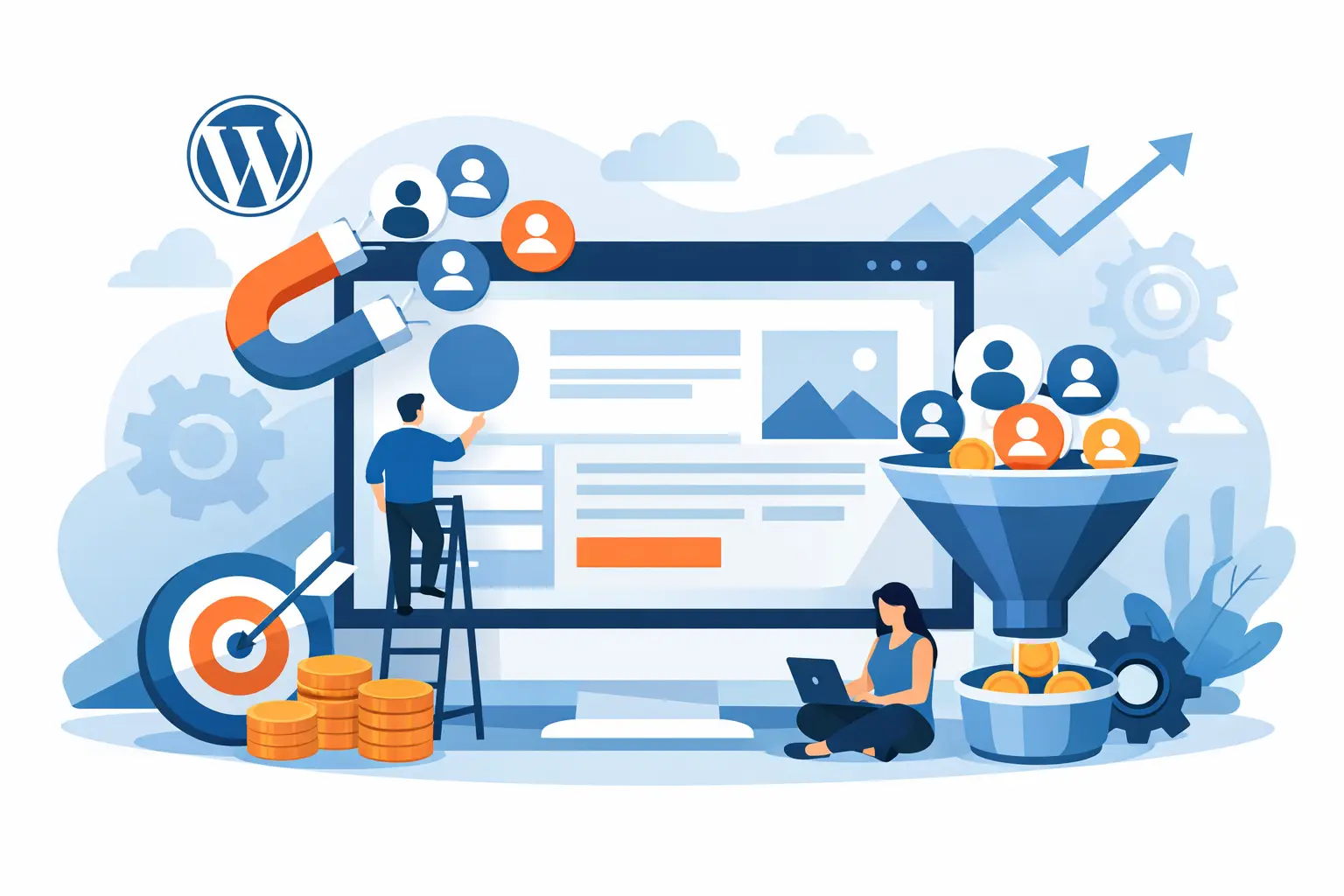 Κατασκευή WordPress site για lead generation