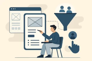 UX Design σε site υπηρεσιών που φέρνει leads