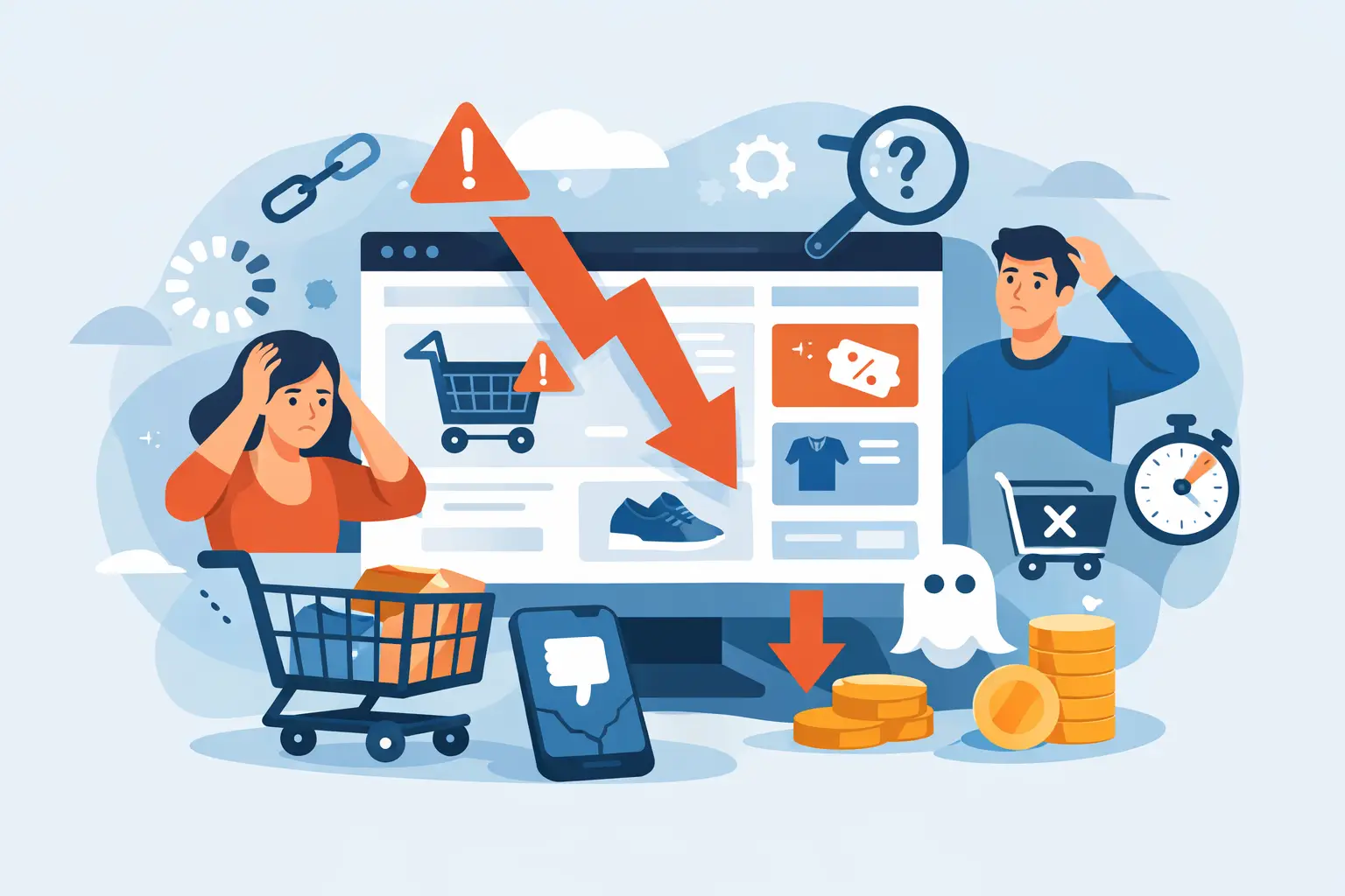 9 λάθη που ρίχνουν conversion σε e-shop