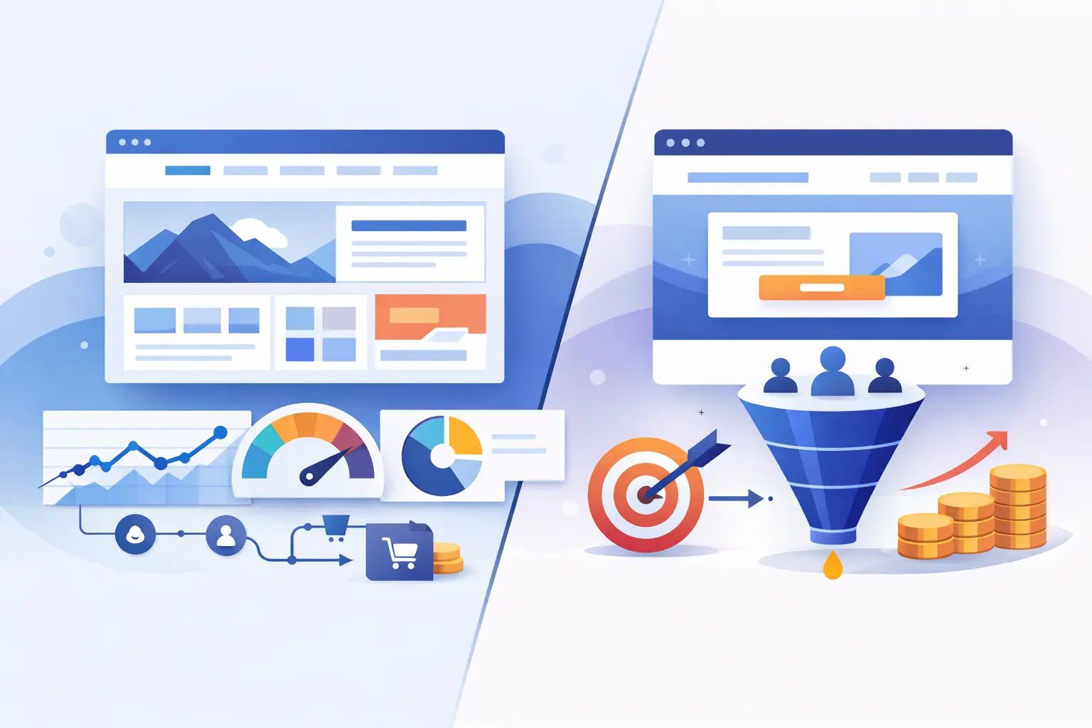 Εταιρικό site ή landing page; Τι συμφέρει