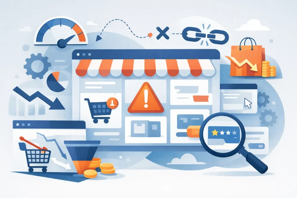 Τα πιο συνηθισμένα λάθη σε e-shop