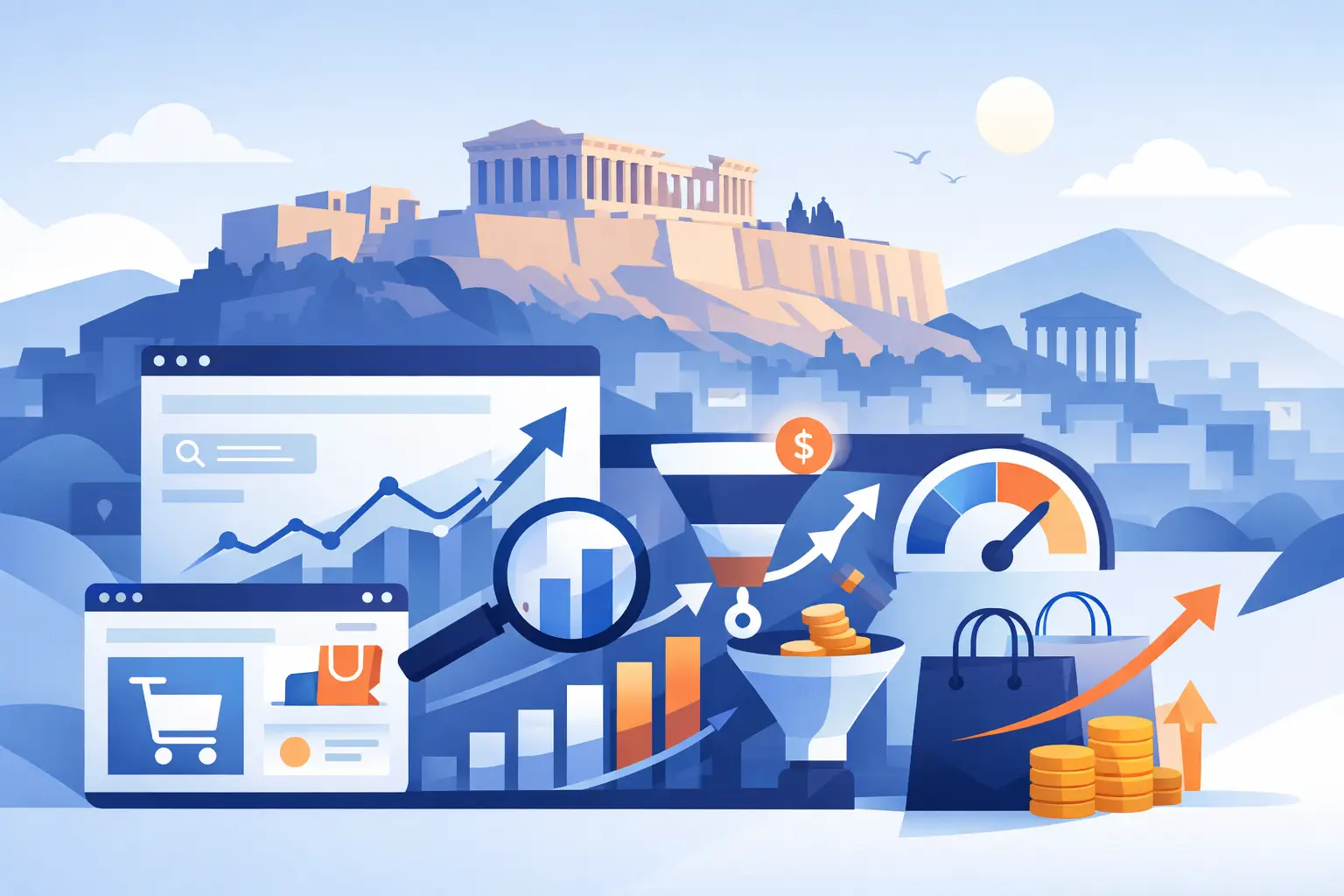SEO ιστοσελίδας Αθήνα με εμπορικό αποτέλεσμα
