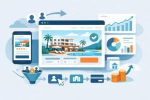 Website for Hotel που φέρνει κρατήσεις